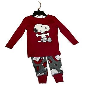 Snoopy Peanuts PJs, photo op, pajamas 12 month